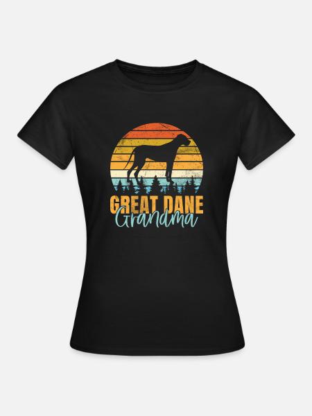 Great Dane Gifts - Frauen T-Shirt - Schwarz