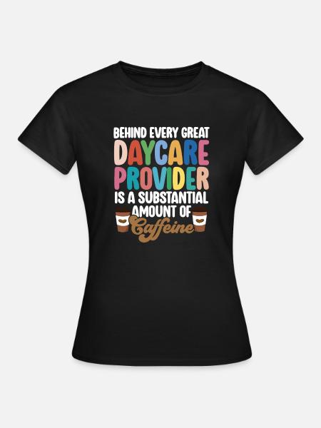Kinderbetreuerin Lehrer Erzieherin - Dame-T-shirt - sort