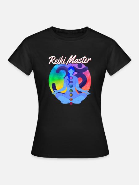 Maître Reiki Japonais - T-shirt Femme - noir