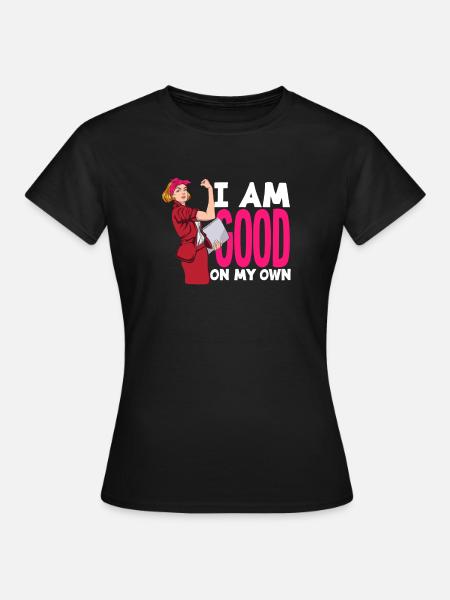 Feminismus Feministin - Frauen T-Shirt - Schwarz