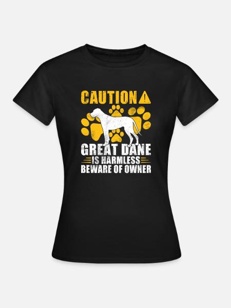 Great Dane Gifts - Frauen T-Shirt - Schwarz
