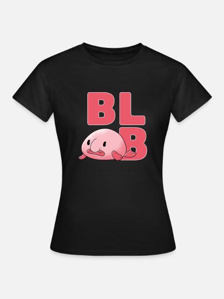 Blobfisch - Frauen T-Shirt - Schwarz