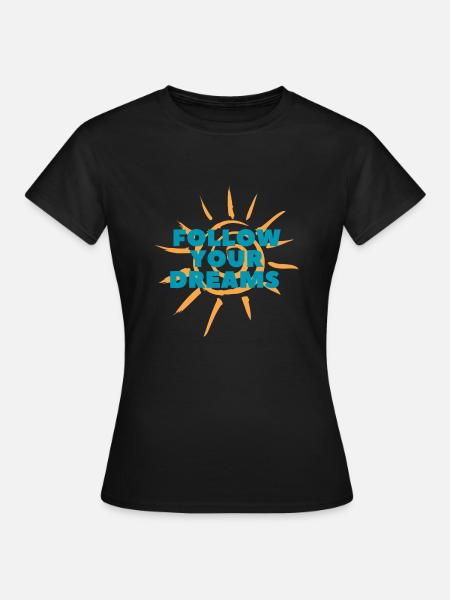 DREAMS 1 - Frauen T-Shirt - Schwarz