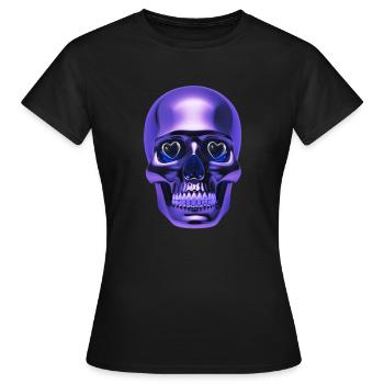 Dia de los Muortos - Jour des morts - T-shirt Femme - noir - Devant - AI Model Female 172 dark (172cm)