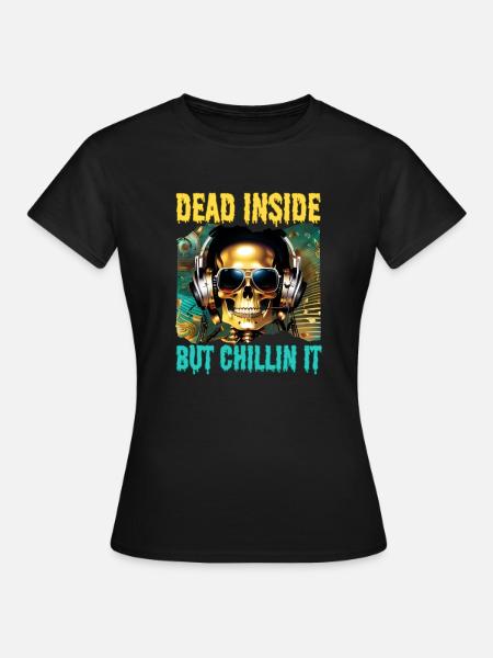 Inside dead mut rela - Frauen T-Shirt - Schwarz