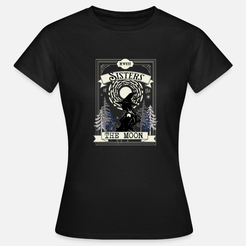 Tarot inspired Witch design - Women's T-Shirt - black