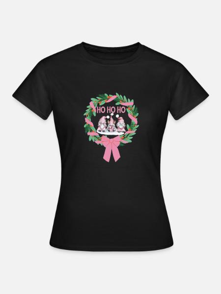 Ho Ho Ho Gonks - Women's T-Shirt - black
