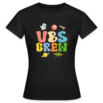 VBS-Besatzung - Frauen T-Shirt - Schwarz - Vorne - AI Model Female 172 dark (172cm)