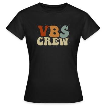 VBS-Besatzung - Frauen T-Shirt - Schwarz - Vorne - AI Model Female 172 dark (172cm)