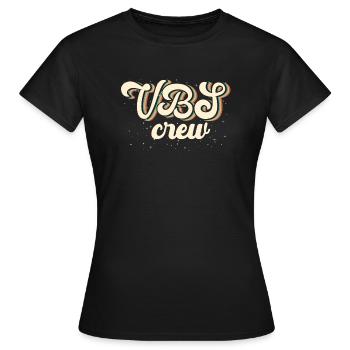 VBS-Besatzung - Frauen T-Shirt - Schwarz - Vorne - AI Model Female 172 dark (172cm)
