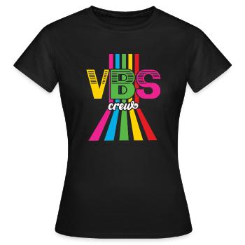 VBS-Besatzung - Frauen T-Shirt - Schwarz - Vorne - AI Model Female 172 dark (172cm)