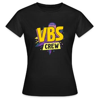 VBS-Besatzung - Frauen T-Shirt - Schwarz - Vorne - AI Model Female 172 dark (172cm)