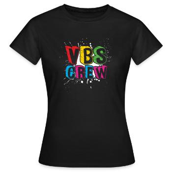 VBS-Besatzung - Frauen T-Shirt - Schwarz - Vorne - AI Model Female 172 dark (172cm)