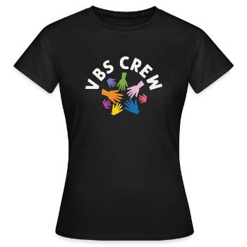 VBS-Besatzung - Frauen T-Shirt - Schwarz - Vorne - AI Model Female 172 dark (172cm)
