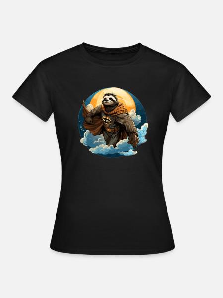 Super paresseux - T-shirt Femme - noir