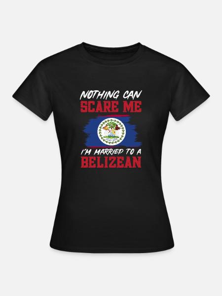 Belize Flagge Belizer - Frauen T-Shirt - Schwarz
