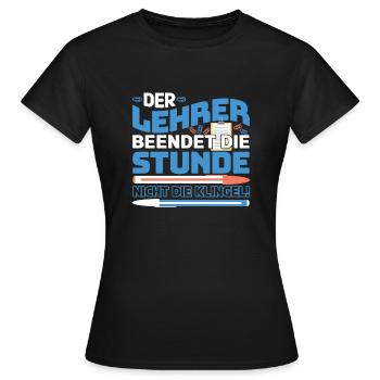 Lehrer Lehramt Student - Frauen T-Shirt - Schwarz - Vorne - AI Model Female 172 dark (172cm)