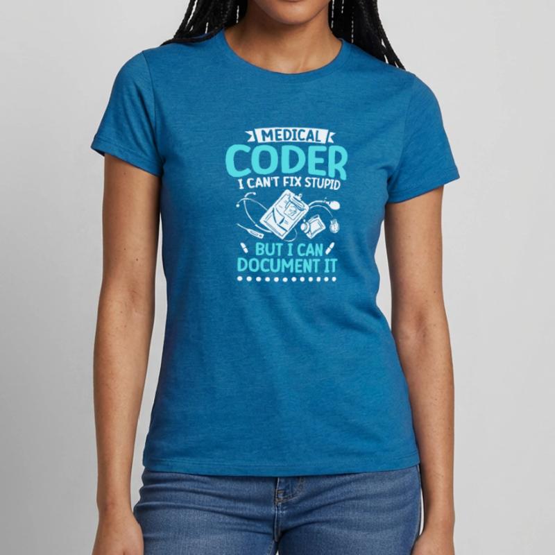 Medical Coder Coding Specialist Women's T-Shirt