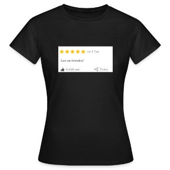 Lasst uns betrinken! - Frauen T-Shirt - Schwarz - Vorne - AI Model Female 172 dark (172cm)