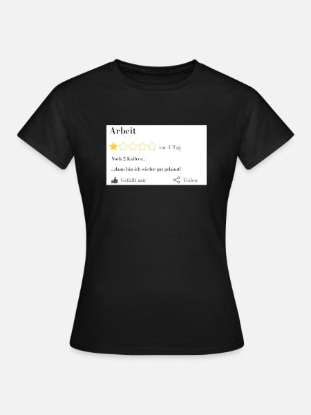 Noch 2 Kaffees - Frauen T-Shirt - Schwarz