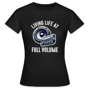 Car Stereo For Audio Installer Speakers Car Bass - Women's T-Shirt - black - Front - AI Model Female 172 dark (172cm)