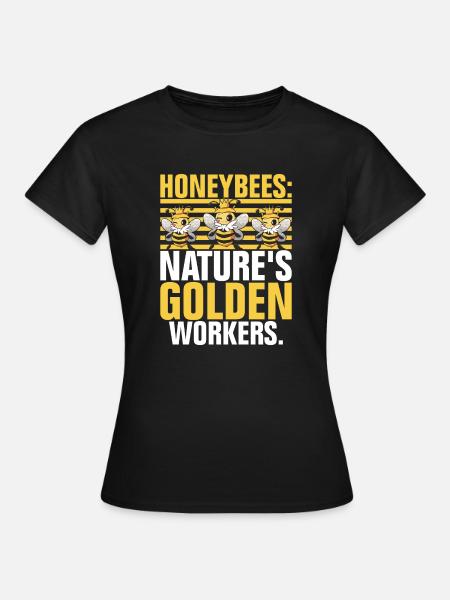 Bee Gifts - Frauen T-Shirt - Schwarz