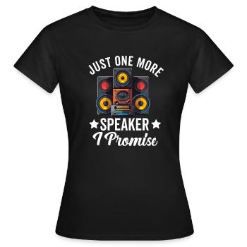 Car Stereo For Audio Installer Speakers Car Bass - Women's T-Shirt - black - Front - AI Model Female 172 dark (172cm)