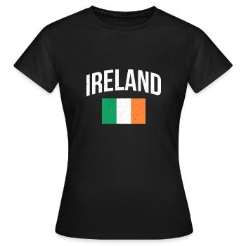 Lustige St. St. Patricks Day Bekleidung IrischLustig st - Frauen T-Shirt - Schwarz - Vorne - AI Model Female 172 dark (172cm)