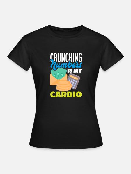 Lustiges Steuerberater Buchhalter Geschenk - Frauen T-Shirt - Schwarz