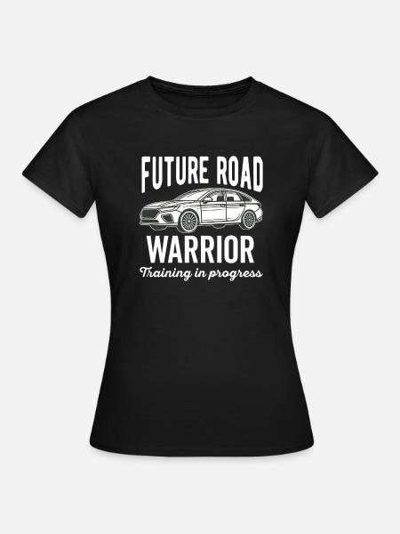 Nuevo Estudiante Conductor Niñas Mujeres Mamá Hija - T-shirt dam - svart