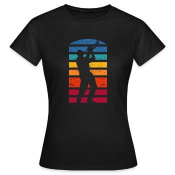 Trumpet Trumpeter Trumpet Player - Women's T-Shirt - black - Front - AI Model Female 172 dark (172cm)