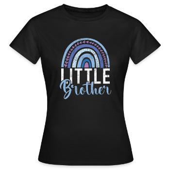 Cadeaux Petit Frère - T-shirt Femme - noir - Devant - AI Model Female 172 dark (172cm)