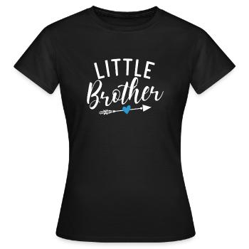 Cadeaux Petit Frère - T-shirt Femme - noir - Devant - AI Model Female 172 dark (172cm)