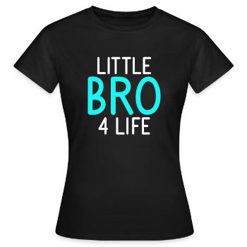 Cadeaux Petit Frère - T-shirt Femme - noir - Devant - AI Model Female 172 dark (172cm)