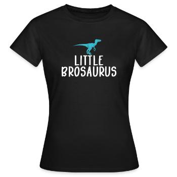 Cadeaux Petit Frère - T-shirt Femme - noir - Devant - AI Model Female 172 dark (172cm)