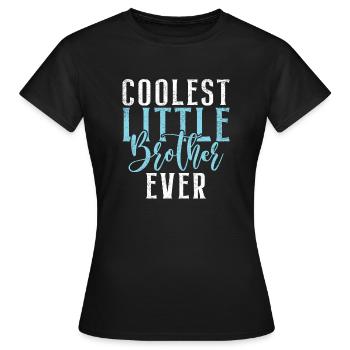 Cadeaux Petit Frère - T-shirt Femme - noir - Devant - AI Model Female 172 dark (172cm)