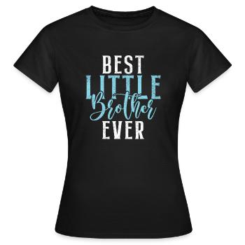 Cadeaux Petit Frère - T-shirt Femme - noir - Devant - AI Model Female 172 dark (172cm)