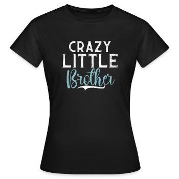 Cadeaux Petit Frère - T-shirt Femme - noir - Devant - AI Model Female 172 dark (172cm)