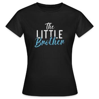 Cadeaux Petit Frère - T-shirt Femme - noir - Devant - AI Model Female 172 dark (172cm)