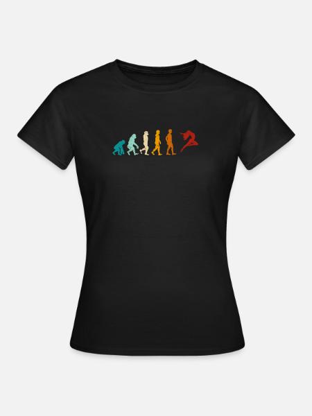 Danse Rétro Danse Evolution de Man Dancer - T-shirt Femme - noir