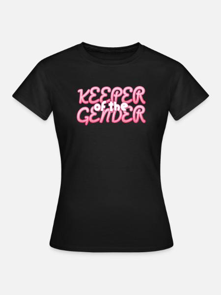 Hüter des Geschlechts - Frauen T-Shirt - Schwarz