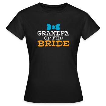 Grandpa Gifts - Frauen T-Shirt - Schwarz - Vorne - AI Model Female 172 dark (172cm)