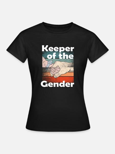 Hüter des Geschlechts - Frauen T-Shirt - Schwarz