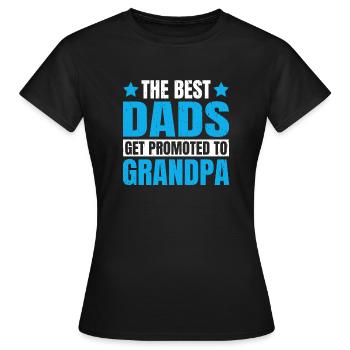 Grandpa Gifts - Frauen T-Shirt - Schwarz - Vorne - AI Model Female 172 dark (172cm)