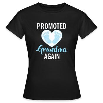 Grandma Gifts - Frauen T-Shirt - Schwarz - Vorne - AI Model Female 172 dark (172cm)