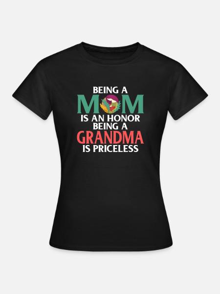 Grandma Gifts - Frauen T-Shirt - Schwarz