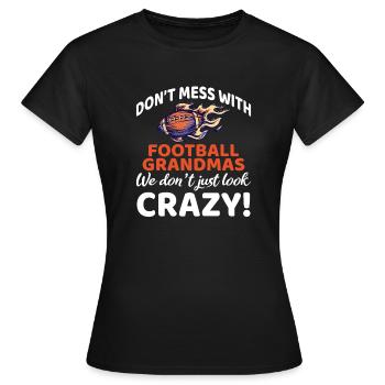 Grandma Gifts - Frauen T-Shirt - Schwarz - Vorne - AI Model Female 172 dark (172cm)