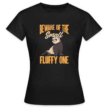 Ferret Owner Ferret - Women's T-Shirt - black - Front - AI Model Female 172 dark (172cm)