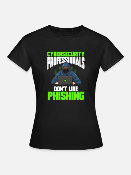 Cybersecurity Hacker IT-Sicherheit - Frauen T-Shirt - Schwarz