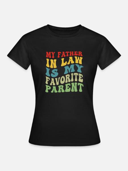 Plaisir familial préféré du fils et du père - A - T-shirt Femme - noir